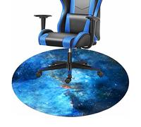 ALFAAL Alfombra for Silla Oficina Gaming Redondo Protector Suelo Silla Ruedas, Alfombra Silla Ruedas Antideslizante (Color : B, Size : 120cm)