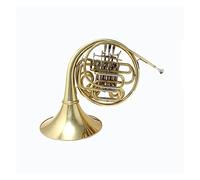 ALFAAL B/F Double-Filed Four-Button Split French Horn Adecuado para El Rendimiento Profesional Profesión Cuerno Francés