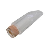 ALFAAL Boquilla De Clarinete Transparente para Correa/Corcho De Clarinete Degradado