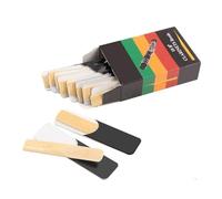 ALFAAL Cañas De Clarinete BB De Calidad, Dureza 1,5/2,0/2,5/3,0/3,5/4,0, Varios Tamaños, Instrumentos De Viento De Madera, 10 Uds. (Color : 4.0)