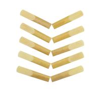 ALFAAL Cañas para Clarinete 10 Piezas Cañas de caña Caja Transparente Cañas para Clarinete Cañas (Color : Reed 2.5)