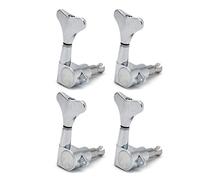 ALFAAL Chrome Electric Guitar Tuning Tuning Pegs Sintonizadores Máquina Cabezas Afinando La Mano Izquierda Y Derecha (Color : 4R)