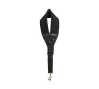 ALFAAL Cinturón para El Cuello Correa para Clarinete Clarinete Bajo Ajustable Diseño De Gancho Cerrado Banda para El Cuello Suave Universal (Color : BK)