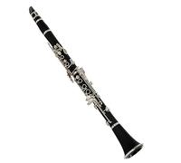ALFAAL Clarinete SIB Clarinete De Examen De Clarinete Si Bemol Agudo De Nivel De Rendimiento Instrumento De Clarinete Si Bemol Doble De Dos Secciones(A)