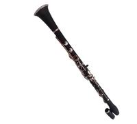 ALFAAL Clarinete SIB Clarinete De Rendimiento Profesional para Adultos Principiantes Tubo Negro G Clarinete Plano De Baquelita Instrumento De Examen De Grado