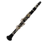 ALFAAL Clarinete SIB Instrumento De Clarinete De Viento De Madera ABS Mi Bemol Clarinete Alto Clarinete Profesional Tubo Negro