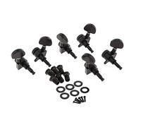 ALFAAL Clavijas De Afinación De Cuerda Bloqueada 3R3L Clavijas De Afinación Clavijas De Máquina Para Cuerdas De Acero/Guitarras Eléctricas