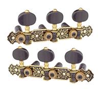 ALFAAL Conjunto De 6 Cuerdas Vintage Tuning Pegs Sintonizadores Para La Guitarra Acústica