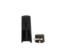 ALFAAL Conjunto De Abrazadera De Hebilla De Cuero para Saxofón Profesional, Accesorios para Instrumentos De Viento De Madera, Clip De Tapa De Ligadura De Boquilla (Color : Tenor)