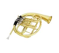 ALFAAL Cuerno Doble En Oro De Instrumento Musical BB/F Profesión Cuerno Francés