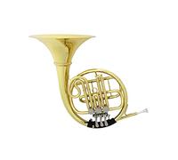 ALFAAL Cuerno Francés 3 Llaves F/BB Instrumento De Latón Oro División Profesión Cuerno Francés