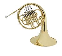 ALFAAL Cuerno Francés De Cuatro Botones De Cuatro Botones En B Plana para Banda De Latón Profesión Cuerno Francés