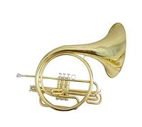 ALFAAL Cuerno Francés De Pistón SIB con Estuche Y Boquilla Tubo De Plomo De Cuproníquel B Instrumentos Musicales De Cuerno Francés De Latón Plano Profesión Cuerno Francés