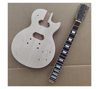 ALFAAL Cuerpo de Guitarra 1 Conjunto De Cuello De Guitarra Inacabado Y Espalda Una Pieza De Cuerpo De Caoba para Kit De Guitarra De Estilo LP DIY Guitarra