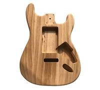 ALFAAL Cuerpo de Guitarra Bricolaje Reemplazo del Cuerpo De Guitarra Eléctrica Reemplazo Inacabado Maple En Blanco Guitarra De Madera para Piezas De Guitarra DIY Guitarra (Color : Forehand)