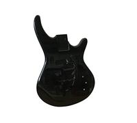 ALFAAL Cuerpo de Guitarra Cuerpo De Bajo Eléctrico De Aliso De Color Negro, Ancho De Bolsillo De 6,2 Cm para Panel De Bajo ST DIY Guitarra (Color : 02)