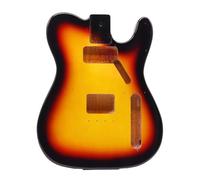 ALFAAL Cuerpo De Guitarra De Álamo, Cuerpo De Guitarra Eléctrica, Accesorios De Instrumentos De Guitarra Brillantes, Modificación DIY Profesional