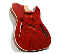 ALFAAL Cuerpo De Guitarra Eléctrica Colección Luxury 2 Piezas Aliso con Agujero F Semi Hueco