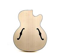 ALFAAL Cuerpo de Guitarra Guitarra Cuerpo Sound Barrel Maple Wood Back Spruce Panel Férula Compuesta DIY Guitarra