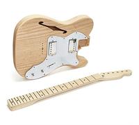 ALFAAL Cuerpo de Guitarra Instrumentos 6 Cuerdas Cuerpo Semi-Hueco para TL Kit De Constructor De Guitarra Eléctrica De Estilo DIY Guitarra