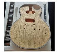 ALFAAL Cuerpo de Guitarra Maple De La Llama De Guita Eléctrica Veneer + Mahogany Okoumany Cuello del Cuerpo Fingerboard DIY Guitarra (Color : 05)