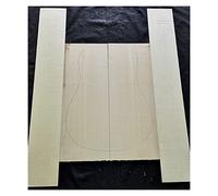 ALFAAL Cuerpo de Guitarra Maple Retrocediente Lateral Chapa Inacabada Arce Guitarra Haciendo Materiales Accesorios De Maderas DIY Guitarra (Color : 10)