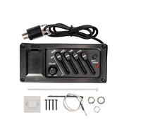 ALFAAL Ecualizador De Guitarra Acústica Unidad De Preamplificación/Pastilla Piezoeléctrica Ecualizador De Guitarra Acústica