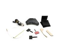 ALFAAL Ecualizador De Preamplificador con Orificio De Sonido para Pastilla De Guitarra Acústica con Accesorios