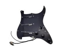 ALFAAL Eléctrica Golpeador Humbucker Arnés Golpeador Precableado De 7 Voces Pastilla De Guitarra WVS 60's Alnico5 SSS Pastilla De Bobina Única(E)