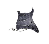 ALFAAL Eléctrica Golpeador Humbucker Arnés Golpeador Precableado De 7 Voces Pastilla De Guitarra WVS 60's Alnico5 SSS Pastilla De Bobina Única(L)