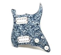 ALFAAL Eléctrica Golpeador Humbucker Especial para Golpeador Precableado De 5 HH Golpeador con División De Bobina Golpeador Cargado HH con Juego De Pastillas Humbucker(O)