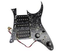 ALFAAL Eléctrica Golpeador Humbucker Juego De Golpeador De Guitarra Precableado Pastillas Humbucker HSH Juego De Golpeador para Piezas De Repuesto De Guitarra Eléctrica