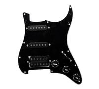 ALFAAL Eléctrica Golpeador Humbucker Panel De Guitarra Eléctrica Conjunto De Circuito De Cubierta Frontal Golpeador De Guitarra Eléctrica Simple Simple Y Doble(J)