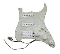 ALFAAL Eléctrica Golpeador Humbucker Pastillas De Guitarra Eléctrica Alnico5 Estilo SSH Golpeador Completamente Cargado De 7 Vías Adecuado para Guitarra St(B)