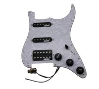 ALFAAL Eléctrica Golpeador Humbucker Pastillas De Guitarra Eléctrica Alnico5 Estilo SSH Golpeador Completamente Cargado De 7 Vías Adecuado para Guitarra St(D)