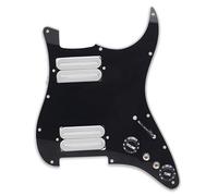 ALFAAL Eléctrica Golpeador Humbucker Placa Protectora De Doble Pastilla para Guitarra Eléctrica ST Puede Cortar De Forma Independiente Una Sola Pastilla Línea De Interruptor De Tres Velocidades(K)