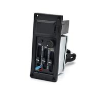 ALFAAL EQ De 3 Bandas para Guitarra Acústica, Preamplificador, Pastilla Piezoeléctrica para Guitarra Acústica