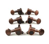 ALFAAL Estilo Vintage Guitarra De Cobre Tuning Pegs Sintonizadores Cabeza De La Máquina 3L + 3R