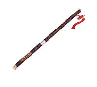 ALFAAL Flauta De Bambú Amarga Enchufable, Instrumento De Viento De Madera Musical Chino Tradicional Hecho A Mano Dizi Flautas de bambú para principiantes (Color : C Key)