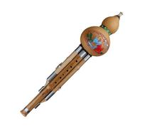 ALFAAL Flauta De Calabaza Y Cucurbitáceas, Instrumento Musical Étnico Hulusi Hecho A Mano Chino, Llave De BB C con Estuche para Amantes De La Música Principiantes (Color : BB)