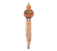 ALFAAL Flauta De Cucurbitáceas De Calabaza Hulusi Hecha A Mano China, Instrumento Musical Étnico, Llave BB para Principiantes, Instrumentos para Amantes De La Música (Color : 02)