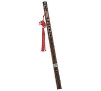 ALFAAL Flauta De Viento De Madera, Llave CDEFG, Instrumento Musical Tradicional Chino, Flauta De Bambú Amarga Flautas de bambú para principiantes (Color : C key)