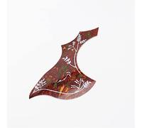 ALFAAL Golpeador De Guitarra Acústica De 40 "41" para Zurdos Y Diestros, Placa Antiarañazos para Guitarras Golpeadores de Guitarra acústica (Color : 1 Left)