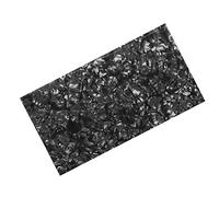 ALFAAL Golpeador De Guitarra Acústica, Hoja De Material En Blanco, Placa Autoadhesiva para Piezas De Guitarra, Bricolaje, 1 Ud. Golpeadores de Guitarra acústica (Color : BK-0)