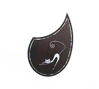 ALFAAL Golpeador De Guitarra Acústica Popular Golpeador Decorativo Tallado En Palisandro Golpeadores de Guitarra acústica (Color : 06)