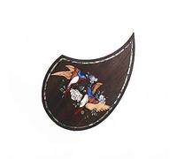 ALFAAL Golpeador De Guitarra Acústica Popular Golpeador Decorativo Tallado En Palisandro Golpeadores de Guitarra acústica (Color : 02)