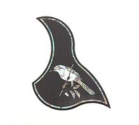 ALFAAL Golpeador De Guitarra Acústica Popular Profesional, Pegatina De Protección Autoadhesiva para Accesorios De Guitarra, Palisandro Golpeadores de Guitarra acústica