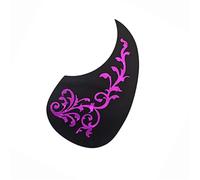 ALFAAL Golpeador De Guitarra para Principiantes Pegatinas Decorativas para Placa Protectora De Púas De Guitarra Pegatinas para Golpeador De Guitarra Acústica Forma De Gota De Agua(Rosy)