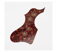 ALFAAL Golpeador De Protección para Guitarra Acústica Izquierda Y Derecha, Placa Antiarañazos Golpeadores de Guitarra acústica (Color : 1L Brown)