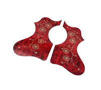 ALFAAL Golpeador De Protección para Guitarra Acústica Izquierda Y Derecha, Placa Antiarañazos Golpeadores de Guitarra acústica (Color : 1L1R)